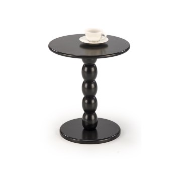 Soffbord CIRILA Ø 40 cm, svart