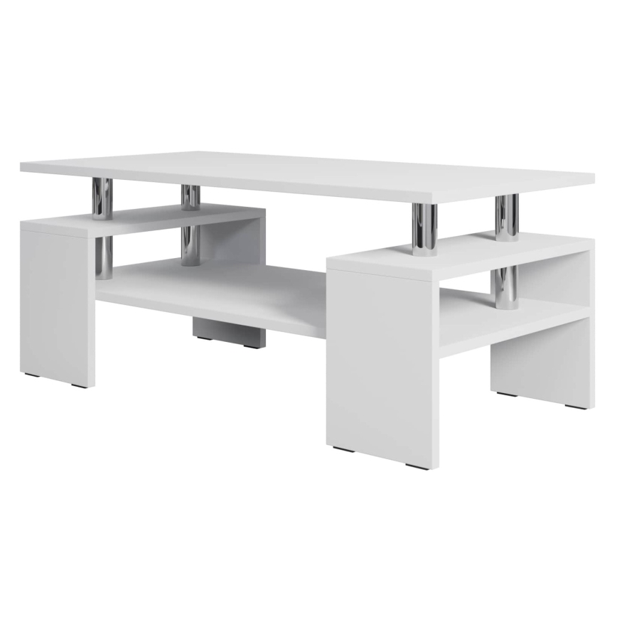 Soffbord CUBE 50x110 cm vit