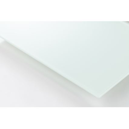 Soffbord ENZO med lyftbar bordsskiva 110x60 cm vit/sonoma-ek