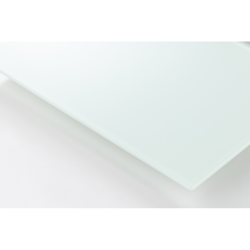 Soffbord ENZO med lyftbar bordsskiva 110x60 cm vit/sonoma-ek