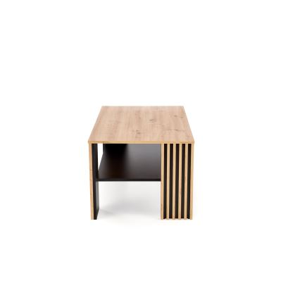 Soffbord FORMA 110x65 cm brun/svart