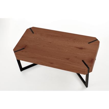 Soffbord LAVIDA 110x60 cm valnöt
