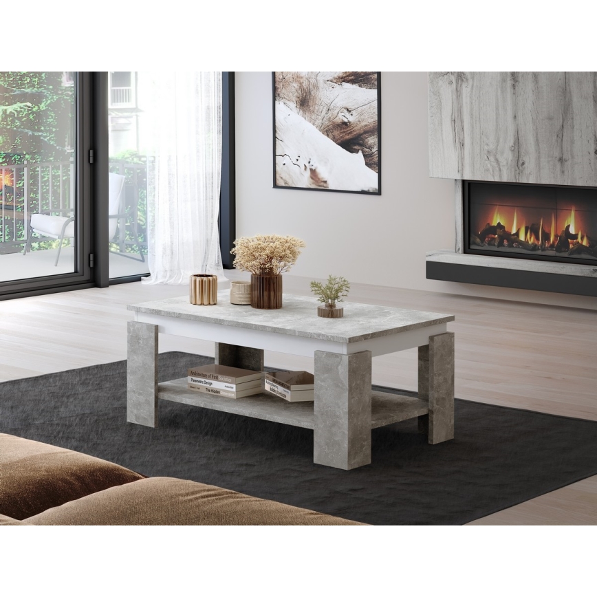 Soffbord LUNO, betonggrå/antracit