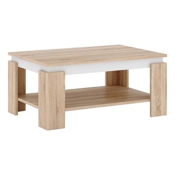 Soffbord LUNO sonoma ek/vit