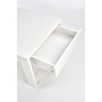 Soffbord med drawers NEA 52x110 cm vit