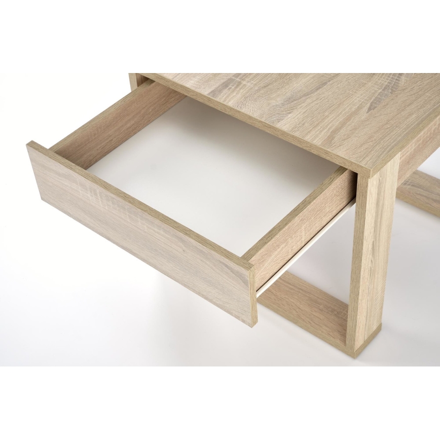 Soffbord med en drawer NEA 52x60 cm ek sonoma