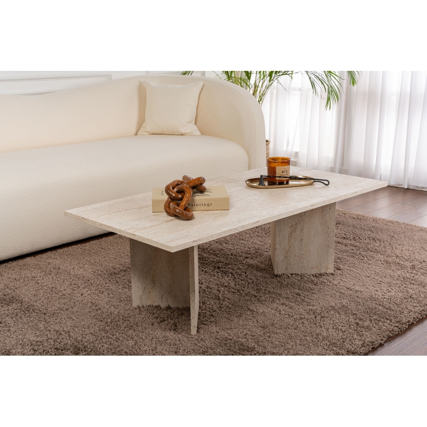 Soffbord NEL 119x60 cm beige