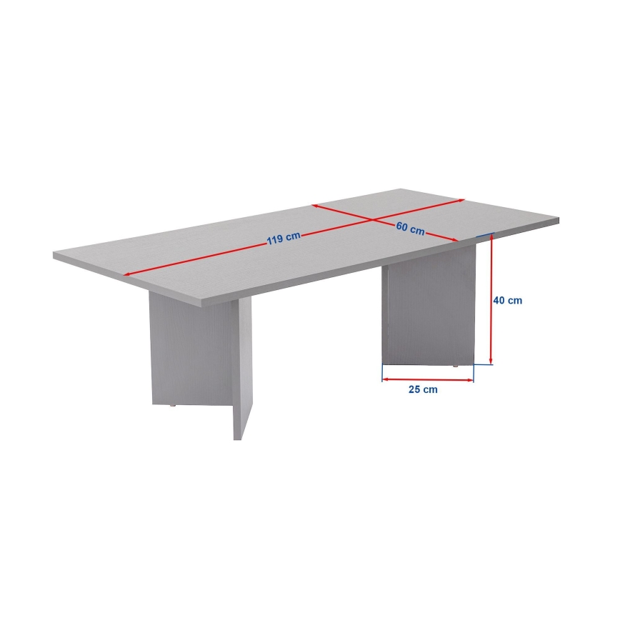 Soffbord NEL 119x60 cm beige