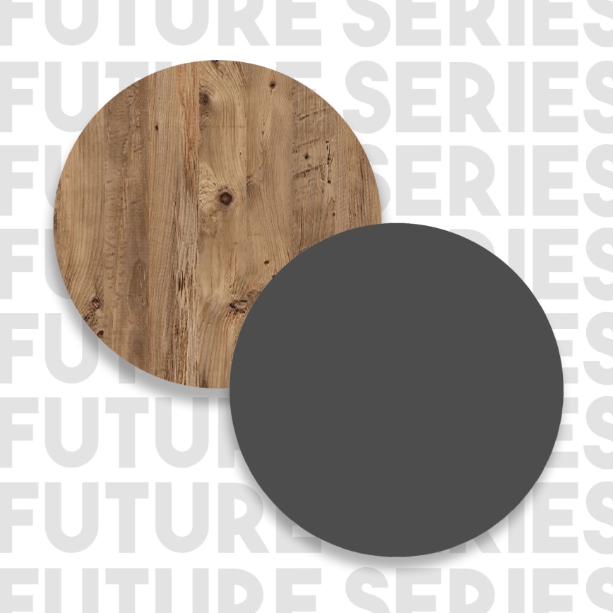 Soffbord NEL i furu/antracit