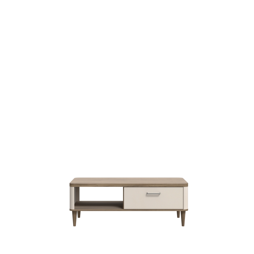 Soffbord NOR brun/beige