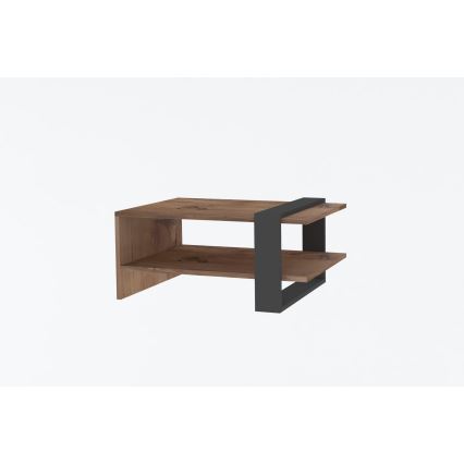 Soffbord OVA 35x80 cm brun/antracit