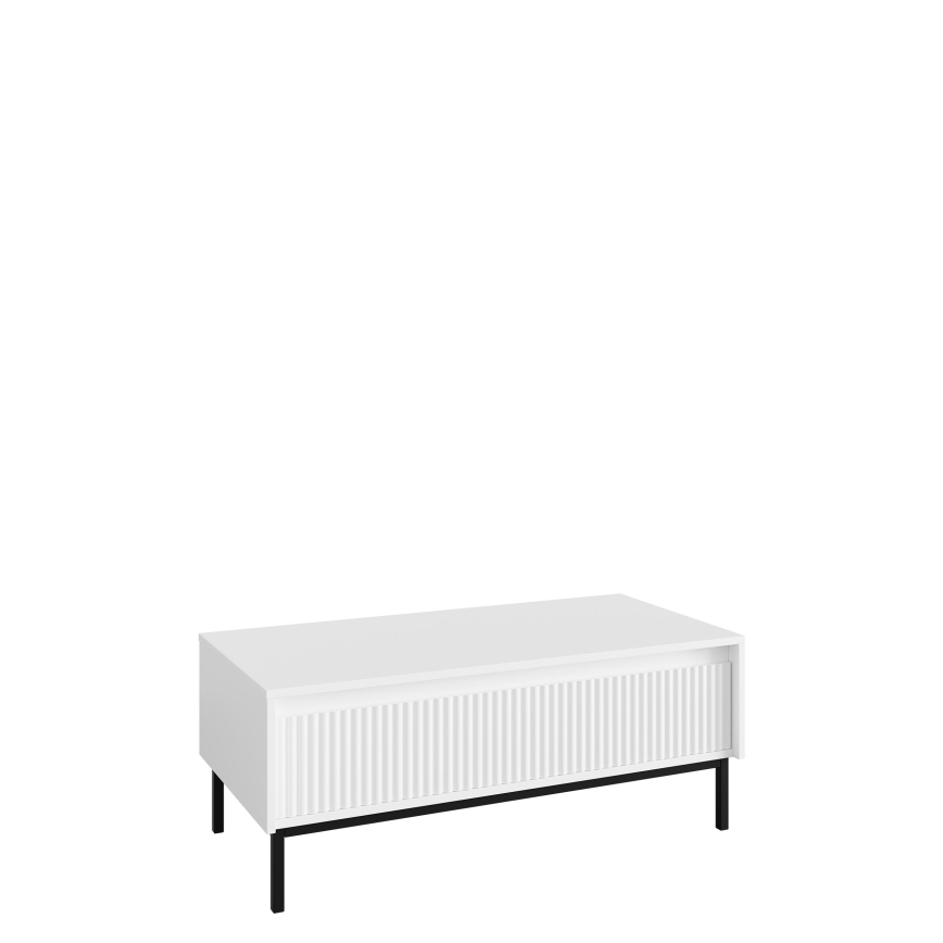 Soffbord OZMI 100 x 40 cm, vitt