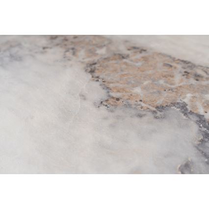 Soffbord PRIZMA 35x90 cm med marmordekor