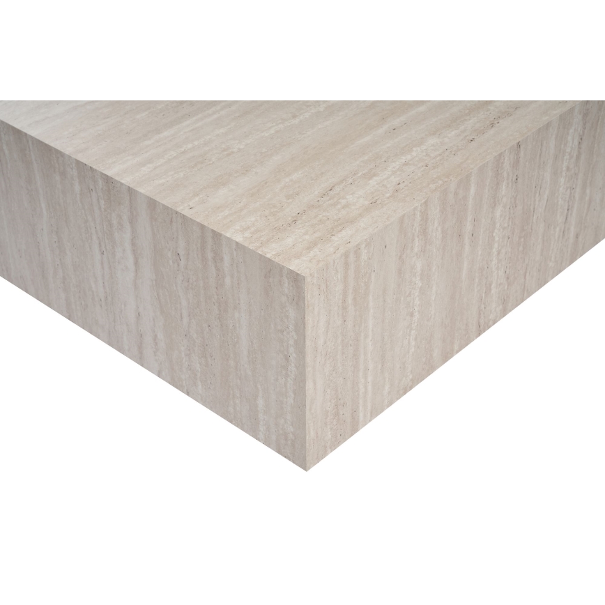 Soffbord PRIZMA 90x90 cm, beige