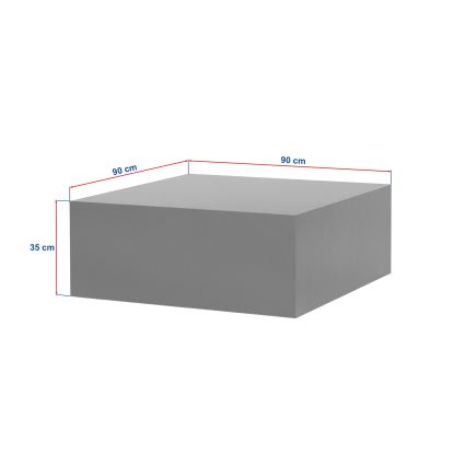 Soffbord PRIZMA 90x90 cm, beige