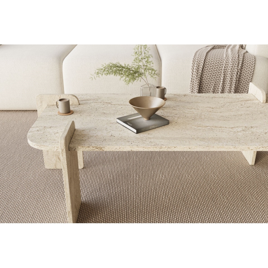 Soffbord PURO 120x60 cm travertin