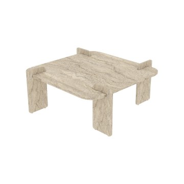 Soffbord PURO 90x90 cm beige