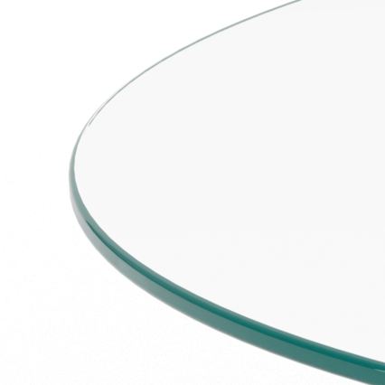 Soffbord SANOS 80 cm, klart glas