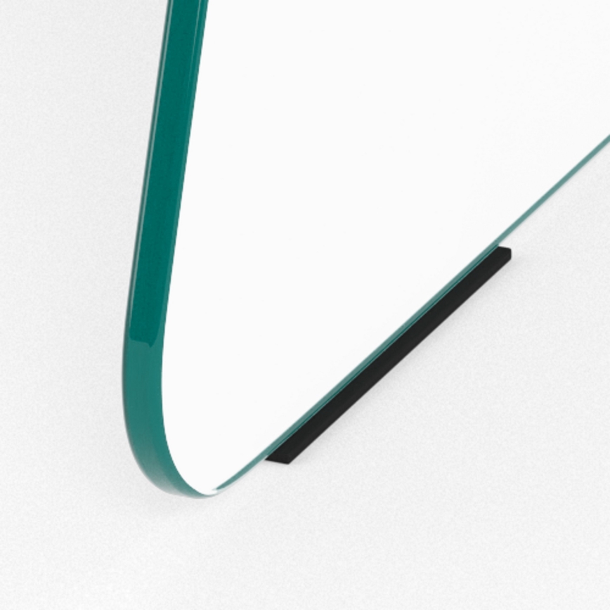 Soffbord SANOS 80 cm, klart glas
