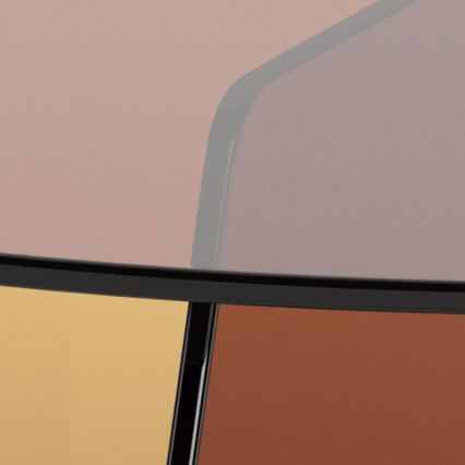 Soffbord SANOS 80 cm, rökbrun