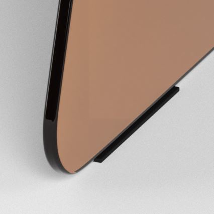 Soffbord SANOS 80 cm, rökbrun