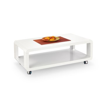 Soffbord STELA 105x58 cm vit