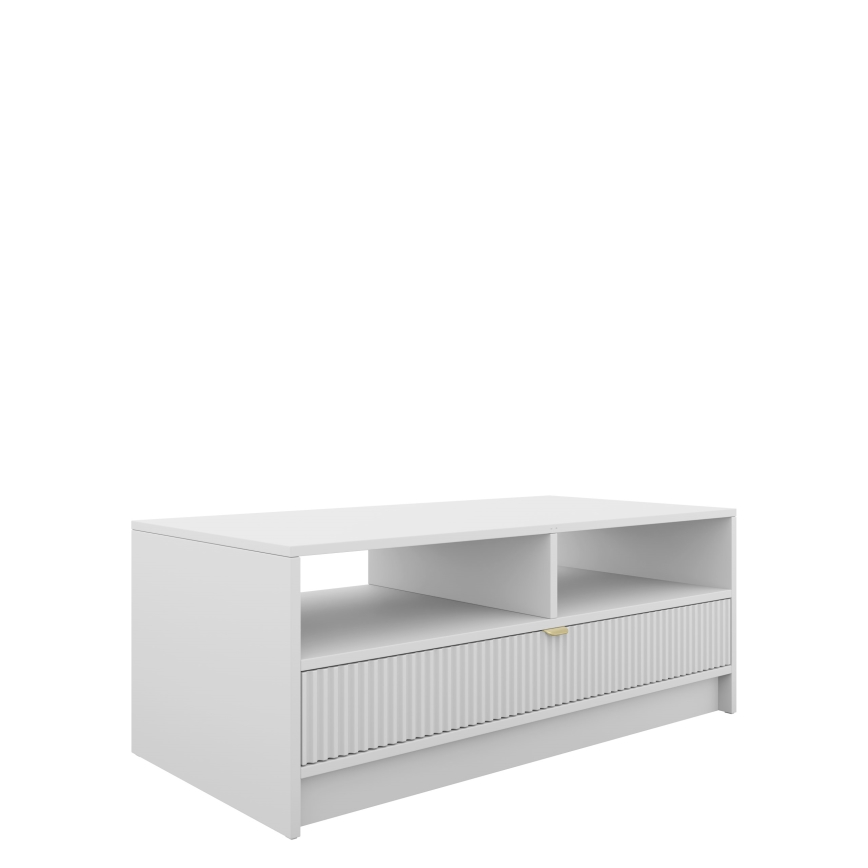 Soffbord TIRENO 100x40 cm vit