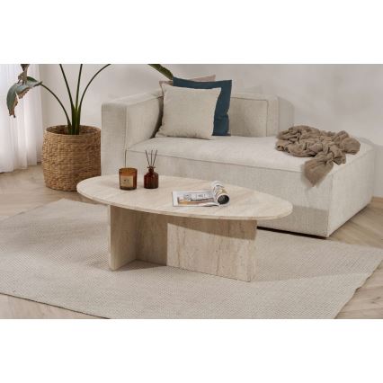 Soffbord VARUM 120x65 cm beige