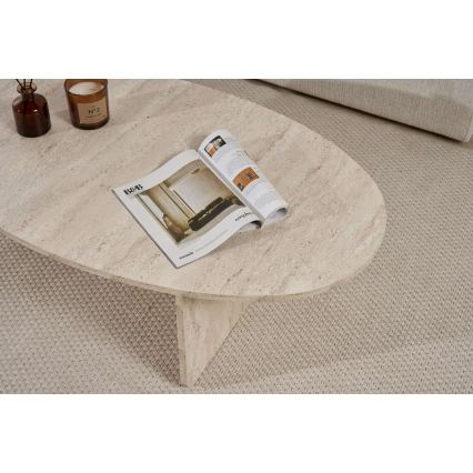 Soffbord VARUM 120x65 cm beige