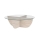 Soffbord VERE Ø 90 cm beige/klar
