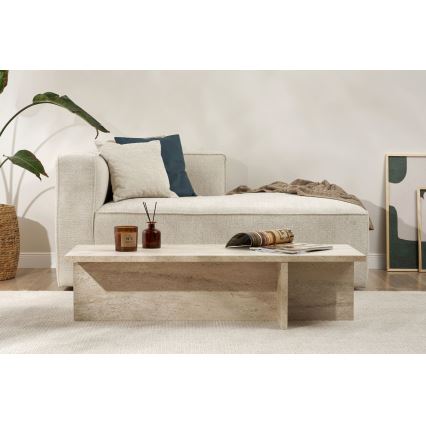 Soffbord VERUM 120x45 cm beige