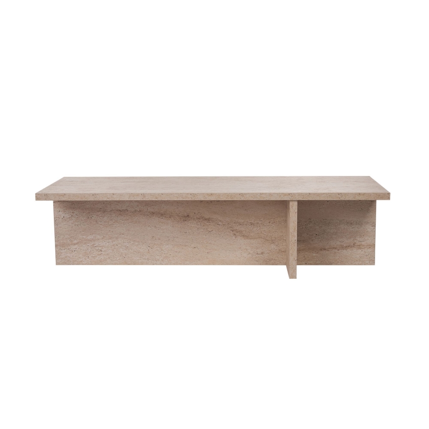 Soffbord VERUM 120x45 cm travertin