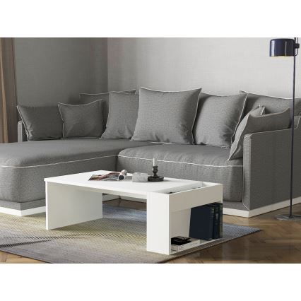 Soffbord VIEW 34x95 cm vit