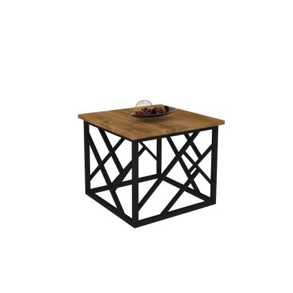 Soffbord WODA 42x53 cm brun/svart