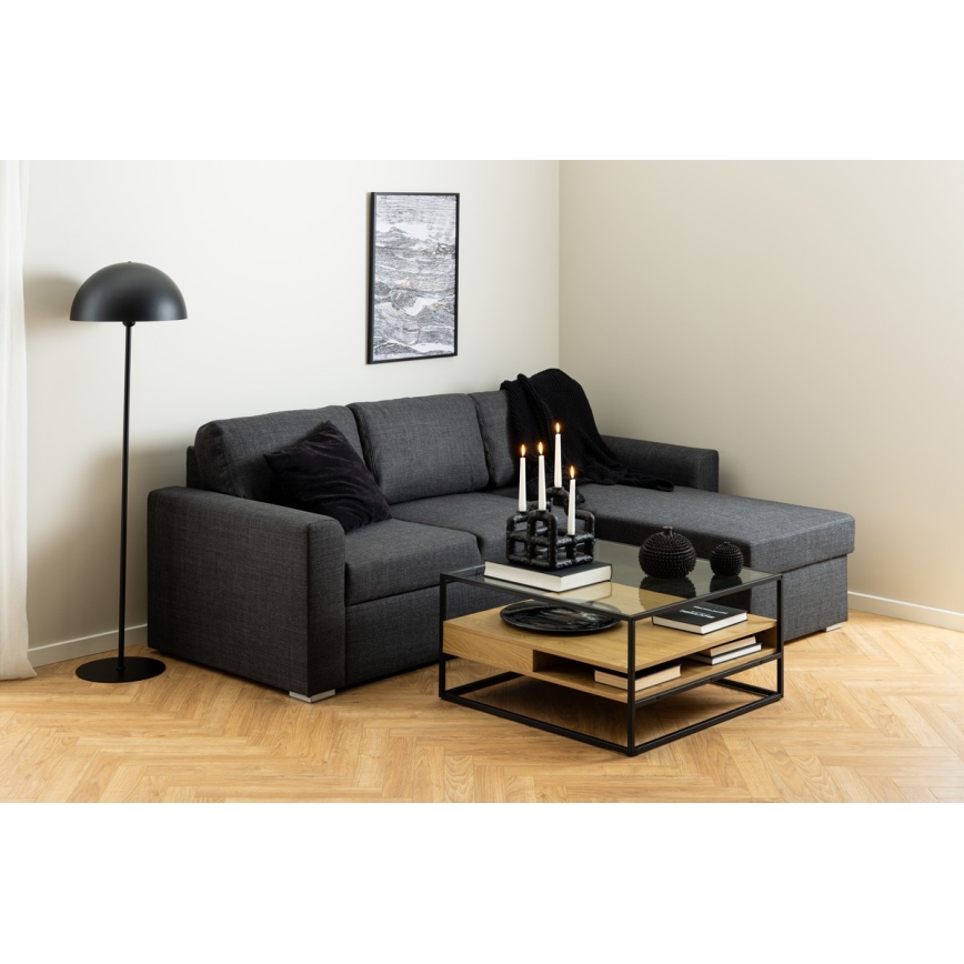 Soffbord ZEIN ek/svart