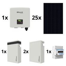 Sol. kit: SOLAX Power - 10kWp JINKO + 10kW SOLAX konverterare 3f + 17,4 kWh batteri