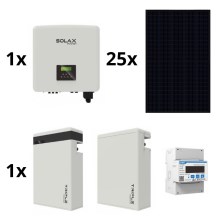 Sol. kit: SOLAX Power - 10kWp JINKO + 15kW SOLAX konverterare 3f + 11,6 kWh batteri