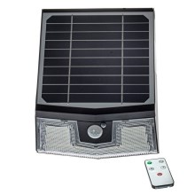 sol vägglampa med sensor  TRANSFORMER LED/7W/3,7V IP65 + fjärrkontroll 