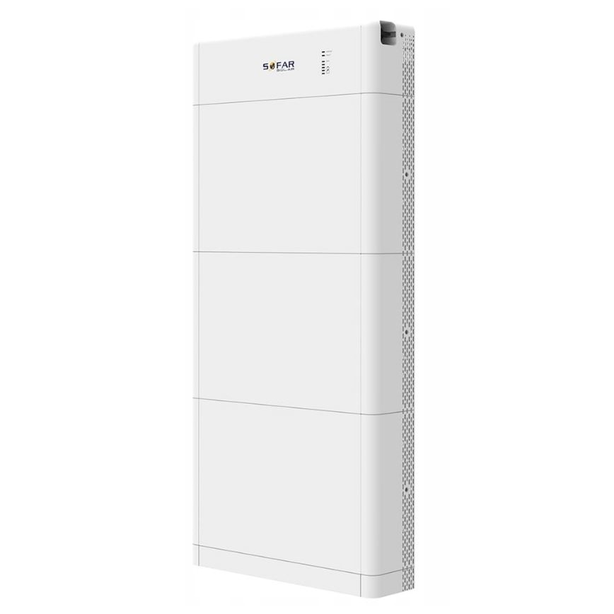 Solcellsanläggning SOFAR Solar - 20kWp panel RISEN Full Black + 20kW SOLAX omvandlare 3p + 20 kWh batteri SOFAR med en batteristyrenhet