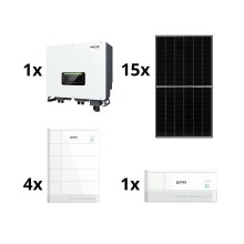 Solcellset SOFAR Solar - 6kWp JINKO+6kW SOFAR hybridomvandlare 3f+10,24 kWh batteri