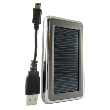 Solcellsladdare  BC-25 2xAA/USB 5V