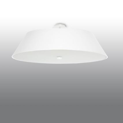 Taklampa VEGA 5xE27/60W/230V diameter  60 cm vit 