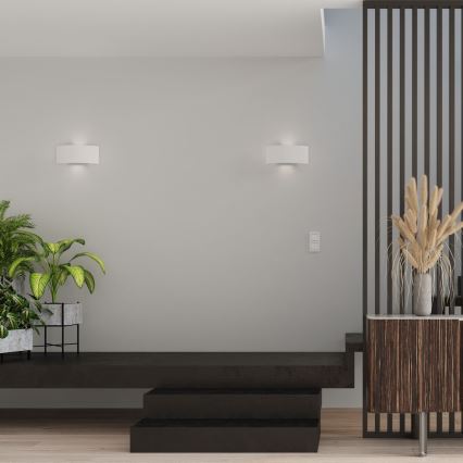 Vägglampa  MAGNUS 2xG9/40W/230V vit