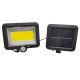 Solcellstrålkastare med sensor DUO LED/1W/3,7V IP44