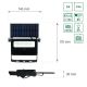 Solcellstrålkastare med sensor NOCTIS LED/2W/1800 mAh 3,7V 6000K IP65