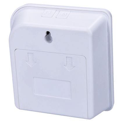 Larm 3xAA med trådlös rörelsedetektor 3xAAA/5V vit