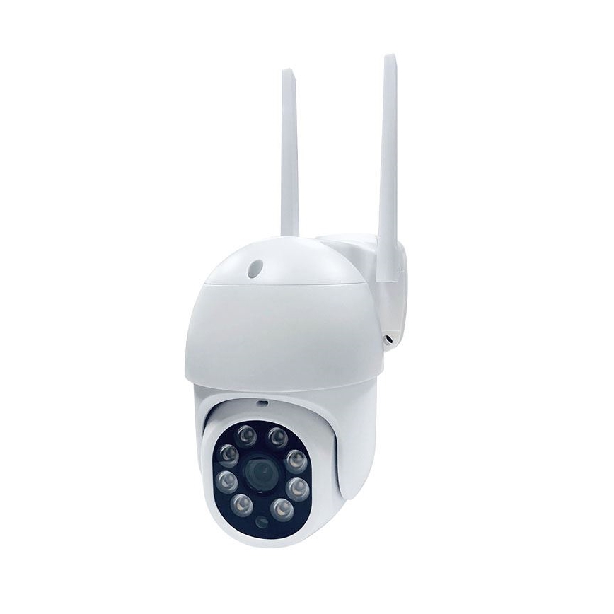 Smart utomhuskamera med 2K/3 MP-sensor, IP65-klassning, Wi‑Fi och Tuya-kompatibel
