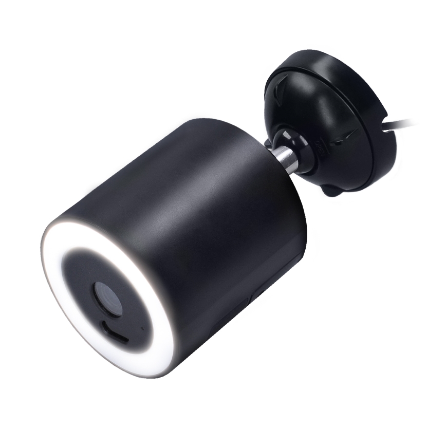 LED utomhuskamera med belysning 12V 1536p Wi-Fi Tuya IP65