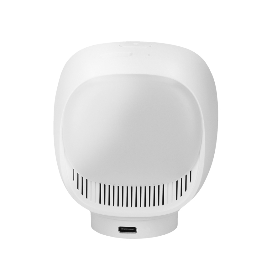 Smart kamera med väckarklocka, termometer och LED-ljus 1296p 3Mpx 5V Wi-Fi Tuya IP65