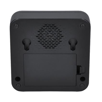 Trådlös batteridriven dörrklocka 3V/3xAAA IP56 svart